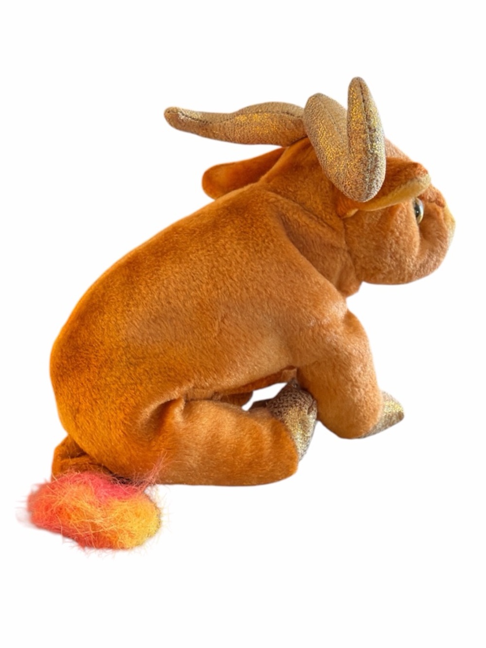 Ty Beanie Baby 2000 Zodiac OX Retired Brown Year Of The Ox BB9 NO TAG Vintage - Picture 4 of 6
